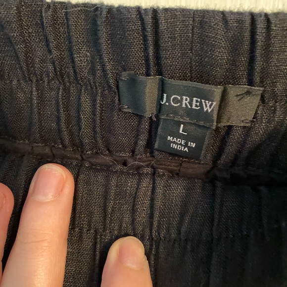 Black j. Crew linen blend skirt - Picture 3 of 4